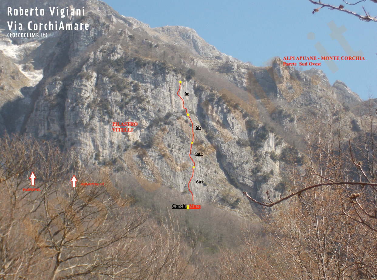 Vigiani Corchiamare monte corchia