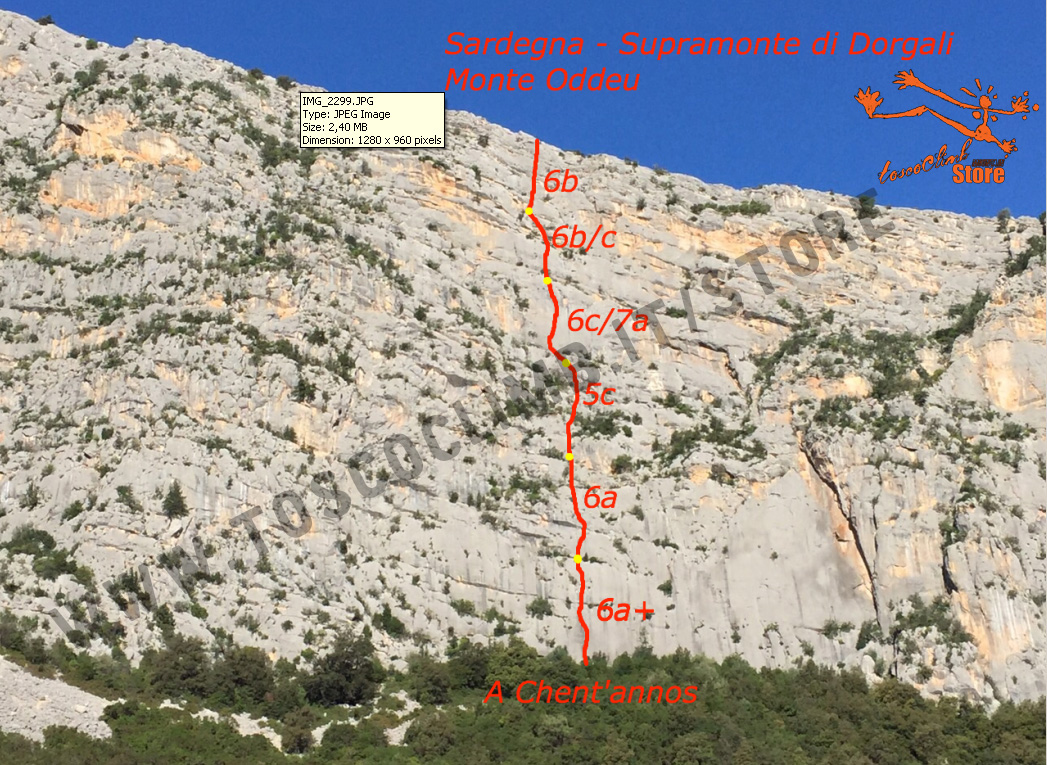 Vigiani A chent'annos Monte Oddeu toscoclimb